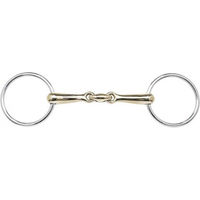 Produktbild von KAUGAN Doppelt gebrochene Wassertrense aus Edelstahl 16 mm Silber