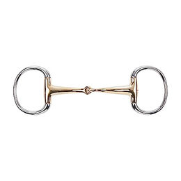 Produktbild von KAUGAN Gebiss Olivenkopf Kaugan Shaped 16 mm aus Edelstahl in Gold - 16 mm