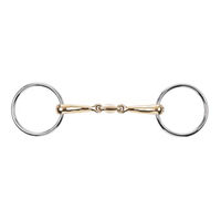 Produktbild von KAUGAN-SHAPED Wassertrense aus Edelstahl doppelt gebrochen 16 mm