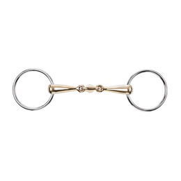Produktbild von KAUGAN Wassertrense doppelt gebrochen 18 mm Gold