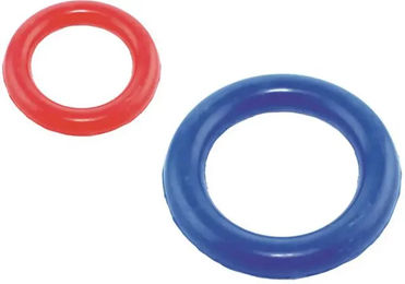 Produktbild von Kauspielzeug Gummiring Umbria Equitazione aus Gummi in Blau oder Bunt