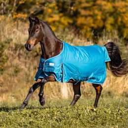 Produktbild von Kavalkade Alaska IV Fleece Decke für Pferde in Blau
