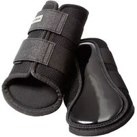 Produktbild von Kavalkade Anatomic Star Mesh Bell Boots Gamaschen für Pferde aus Kunstleder Schwarz Größe S
