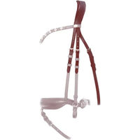 Produktbild von Kavalkade Anatomisch geformtes Reitkopfstück aus Leder in Braun