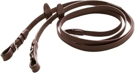 Kavalkade Biothane Gurtzügel für Warmblut in Braun 16 mm – Bild 1 von 2