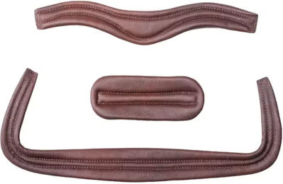 Produktbild von Kavalkade Caliano Cerra Doppelter Zaumzeugbezug aus Leder in Braun