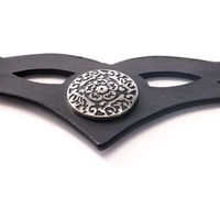 Produktbild von Kavalkade Celtic Stirnband aus Leder für Pferde in Blau, Schwarz oder Silber