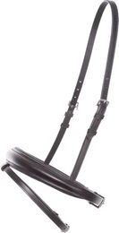 Produktbild von Kavalkade Cre8 Kombiniertes Reithalfter aus Leder für englische Pferde Schwarz