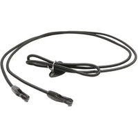 Produktbild von Kavalkade Elastischer Halsverlängerer aus Leder in Schwarz-Silber