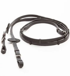 Kavalkade Everyday Trense aus geöltem Leder mit kombiniertem Reithalfter für Pferde – Bild 1 von 2