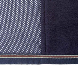Kavalkade Fliegendecke Fly'n Fleece mit Fleecerücken in Blau – Bild 1 von 3