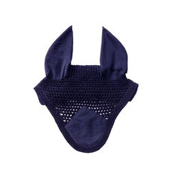 Kavalkade Fliegenhaube Easy mit Bestickungsdreieck für Warmblut in Schwarz oder Blau – Bild 1 von 3
