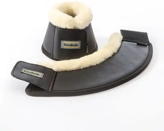 Produktbild von Kavalkade Gamaschen aus Kunstleder und Kunstpelz in Schwarz Größe XL