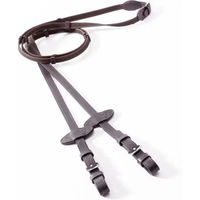Produktbild von Kavalkade Gummizügel mit Stegen aus Leder 16mm für Warmblut