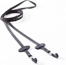 Kavalkade Gummizügel Silent mit Karabiner 16mm Schwarz 5er Pack – Bild 1 von 6