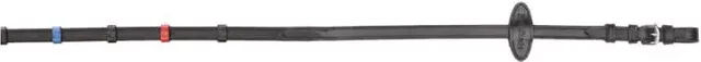 Kavalkade Gummizügel Training Schwarz 16mm 10 Stück – Bild 1 von 3
