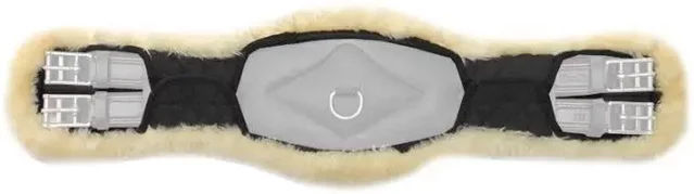Kavalkade Gurtschoner aus Leder mit Lammfell 70-75cm – Bild 1 von 4