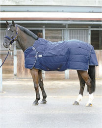 Kavalkade Halifax 2in1 Stall- und Führanlagendecke für Pferde Blau 145cm - 200 g – Bild 1 von 11
