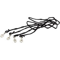 Produktbild von Kavalkade Hilfszügel Easy für Warmblut aus Nylon in Schwarz/Silber