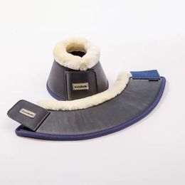 Produktbild von Kavalkade Hufglocken Gamaschen aus Kunstleder Blau Größe XL