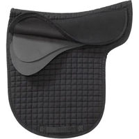 Produktbild von Kavalkade Island KavalTop-Vario Sattelpad und Satteldecke Set aus Memory Foam in Schwarz für Pferde