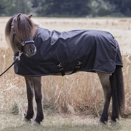 Kavalkade Island Outdoordecke für Pferde wind- und wasserfest in Schwarz – Bild 1 von 3
