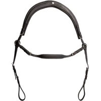 Produktbild von Kavalkade Jerome Vorderzeug und Jagdhalsband für Pferde aus Leder in Schwarz
