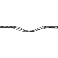 Produktbild von Kavalkade Joy Stirnband für Pferde aus Leder in Schwarz Silber oder Braun
