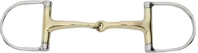 Produktbild von Kavalkade KavalBit D-Ring Gebiss aus Edelstahl 16mm einfach gebrochen