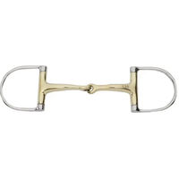Produktbild von Kavalkade KavalBit D-Ring Gebiss aus Edelstahl einfach gebrochen 16mm