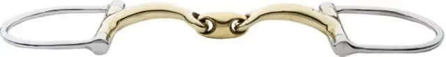 Kavalkade KavalBit D-Ring Gebiss doppelt gebrochen aus Edelstahl 16mm – Bild 1 von 2