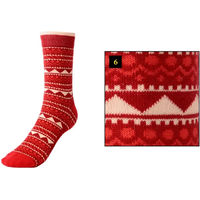 Produktbild von Kavalkade KavalSocks Christmas Shorties Reitsocken Unisex Rot Grösse 43/46