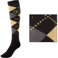 Produktbild von Kavalkade KavalSocks Reitsocken aus Baumwolle Unisex Schwarz Bunt Größe 43/46