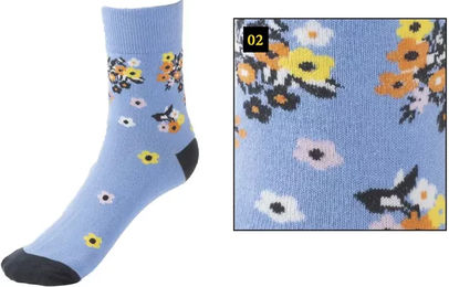 Produktbild von Kavalkade KavalSocks Summer Shorties Reitsocken Unisex Blau Wolle Größe 39/42