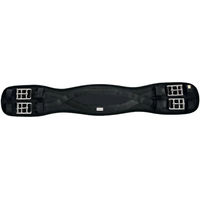 Produktbild von Kavalkade Klimatex Classic Elastischer Kurzgurt für Pferde Schwarz mit Edelstahl und 50 cm Länge