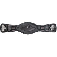 Produktbild von Kavalkade Kurzgurt Soft Comfort aus Leder mit Elastikfunktion in Schwarz
