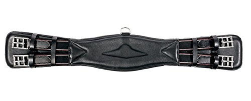 Kavalkade Lederkurzgurt Classic Comfort Elast Schwarz 70cm – Bild 1 von 3