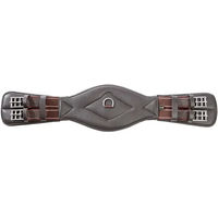 Produktbild von Kavalkade Ledersattelkurzgurt Soft Comfort mit Elast in Braun