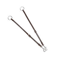 Produktbild von Kavalkade Martingalgabel aus Leder mit Karabinern in Braun