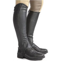 Produktbild von Kavalkade Mini-Chaps Combi Sparkle Wadenchaps aus Leder Schwarz Unisex