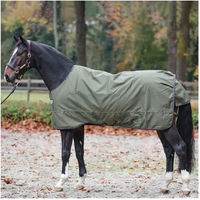 Produktbild von Kavalkade Montreal Outdoor-Decke für Pferde aus Polyester in Grün oder Beige