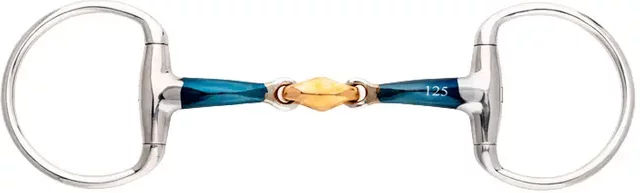 Produktbild von Kavalkade Olivenkopftrense Ergonomic Blau Silber