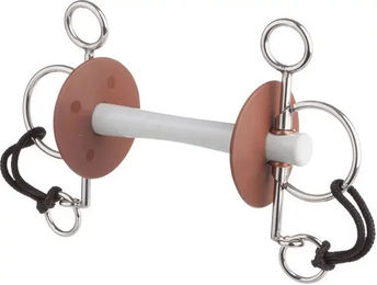 Kavalkade Pelham Gebiss mit Comfortstange für Pferde Silber 14 cm – Bild 1 von 3