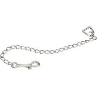 Produktbild von Kavalkade Pferde-Anbindekette mit Karabiner aus Metall in Schwarz und Silber
