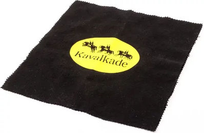 Produktbild von Kavalkade Poliertuch zum Reinigen von Schuhen Schwarz 25 x 25 cm
