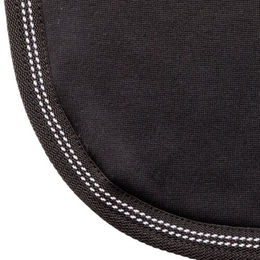 Kavalkade Proline Jerseydecke aus Stoff in Schwarz und Weiß – Bild 1 von 3