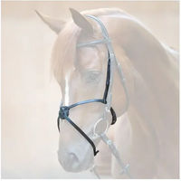 Produktbild von Kavalkade Reithalfter Mexican aus Leder Schwarz für Warmblut