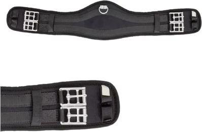 Kavalkade Reitlatzgurt Arik kurz ohne Gummiband Schwarz – Bild 1 von 5