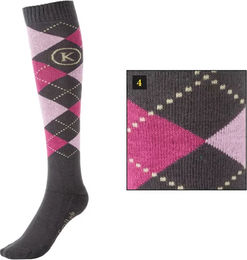 Produktbild von Kavalkade Reitsocken aus Baumwolle Unisex Grau Bunt Größe 35/38