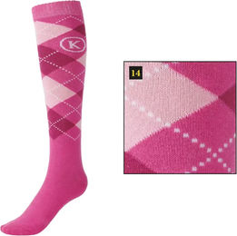 Produktbild von Kavalkade Reitsocken aus Baumwolle Unisex Rosa Bunt Größe 35/38